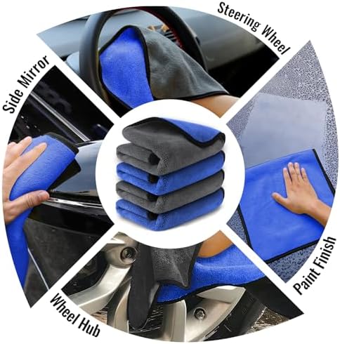 Airlab Microfiber Towels Cars Wash Drying Cleaning Cloth - Image 6