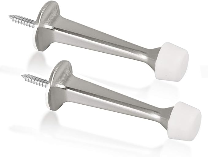 2 Pack Solid Rigid Door Stops by KOVOSCH