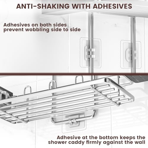 Rustproof Shower Caddy Hanging - Image 6