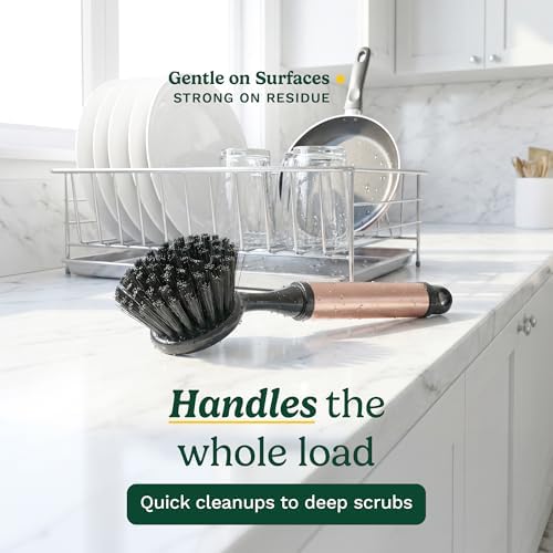 Cuisinart Dish Brush with Handle, 2 Pack, Firm Bristles - Image 4