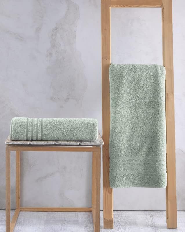 Hawmam Linen Jumbo Large Bath Sheets Towels 2 Pack Soft and Absorbent - Image 5