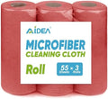 AIDEA Microfiber Cleaning Cloth-165 Sheets 3 Roll by AIDEAHOME