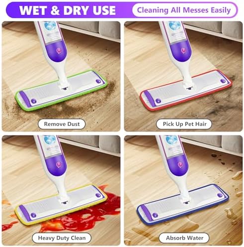 18 Pack Reusable Mop Pads Compatible - Image 4