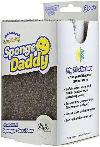 Scrub Daddy Sponge Daddy Style, Dual Sided Sponge Scrubber, Dish Sponges - Image 3