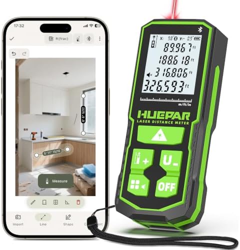 Huepar 330Ft Laser Measuring Tool by Huepar