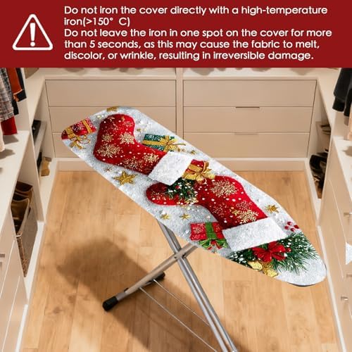 Nuxovilar Winter Stockings Ironing Board Cover 15x54 Polyester - Image 4