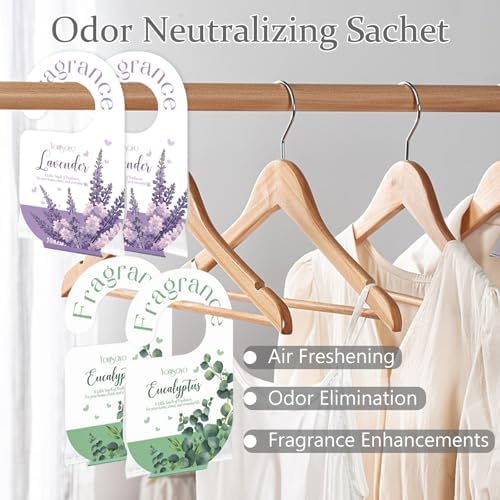 14 Packs Lavender & Eucalyptus Sachets Bags - Image 4
