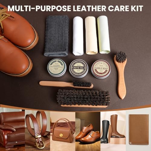 Nuroon Leather Boots Care Kit- Leather Cleaner Boots Shoes Cleaning Kit - Image 5