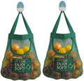 Reusable Hanging Storage Mesh Bags, 2 Bags by TAMALL