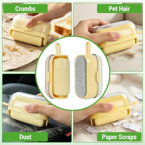 Mini Lint Brush/Roller, 2-in-1 Lint Remover - Image 6