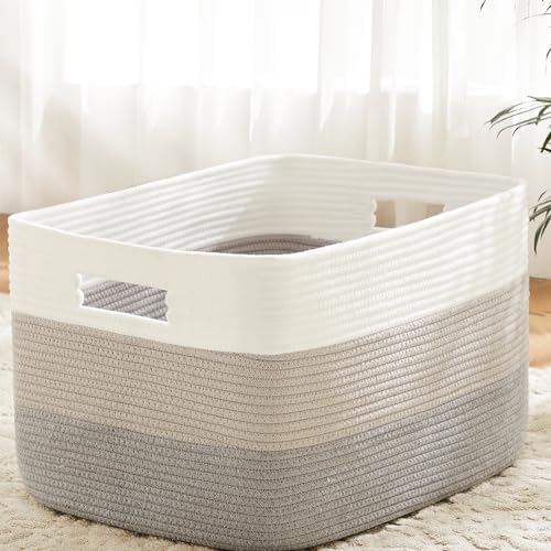 Artfeel Blanket Basket, Rectangle Woven Baskets by Artfeel