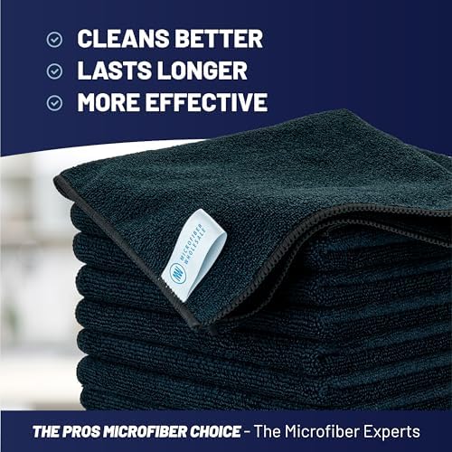 Microfiber Wholesale MW Pro 16x16 Auto Detailing Towels - Image 2