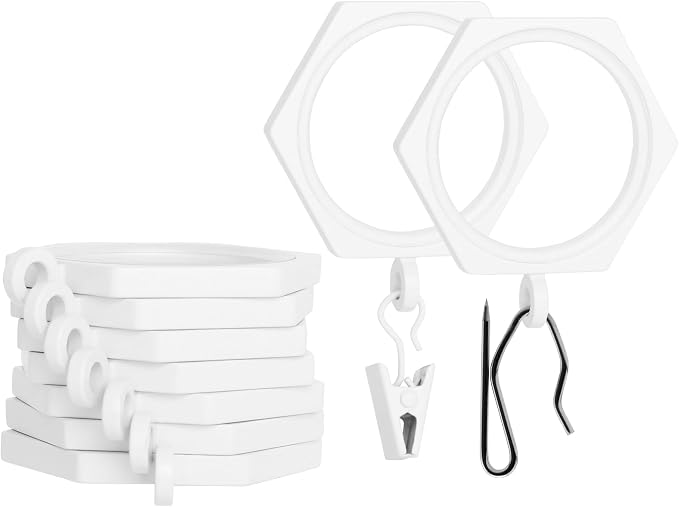 BlastHome® Luxury Curtain Rings by BlastHome