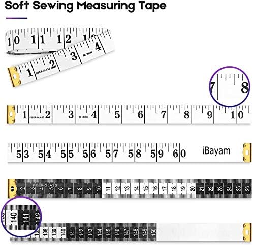 iBayam 2 Pack Tape Measure Measuring Tape - Image 3