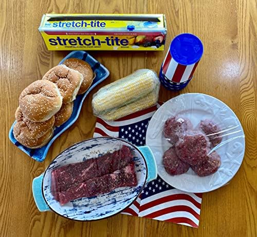 Stretch-Tite Premium Plastic Food Wrap, 500 Sq. Ft., 516.12-Ft. x 11.5/8-Inch - Image 4