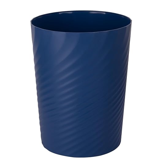 UUJOLY Plastic Small Bathroom Trash Can Wastebasket Garbage Can, Laundry Room by UUJOLY