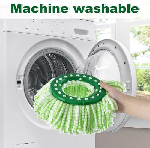 4Pack Spin Mop Head Replacement - Image 6
