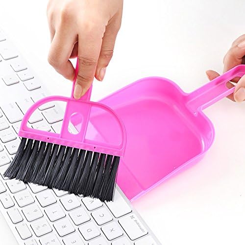 Pet Cage Broom Brush Dustpan Set - Image 3