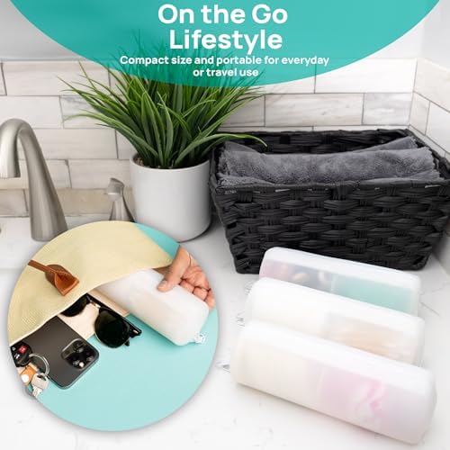 Cotton Round Swab Travel Case, 2-in-1 Beauty Organizer - Image 5