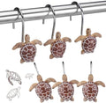 Amyhill 12 Pcs Shower Curtain Hooks Decorative Shower Curtain Rings Stainless by Amyhill