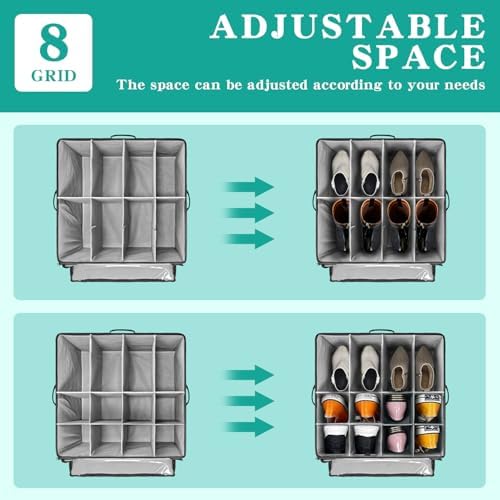 UPgraded Stackable Shoe Box Organizer - Image 3