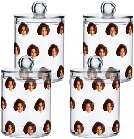Personalized Custom 4 Pack Qtip Holder Dispenser by Unknown