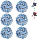 2-Tank Mop Heads Replacements for O-Ceda RinseClean Dual System, Microfiber by BonusLifeInc