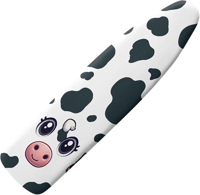 Cute Cow Pattern Ironing Board Cover 14x45 Ironing Board Cover, Resist by PJHEQOXE