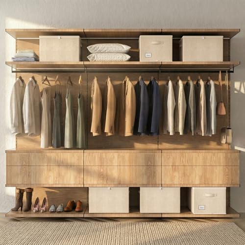 Shoe Organizer for Closet, 2 Pack Foldable Shoe Storage Box - Image 6