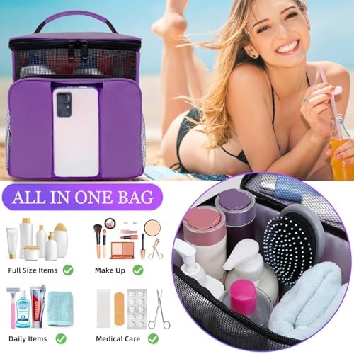 Dorm Room Essentials for College Students Girls Boys Guys, Shower Caddy - Image 2