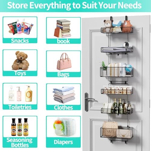 HapiRm Over Door Organizer Storage - Image 5