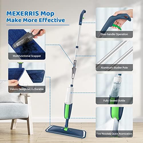 Spray Wet Mops for Floors Cleaning: Hardwood Floor Mop Kit - Image 5
