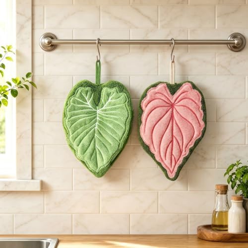 2 Pack Cute Kitchen Hand Towels by Unknown