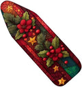 Nuxovilar Winter Poinsettia Border Peel Stick PVC 3.94x16.4Ft by Nuxovilar