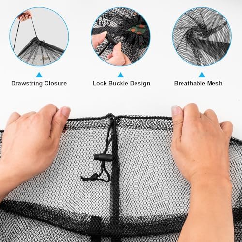 Large Mesh Laundry Bags: 2 Pack 24" x 36" Heavy Duty - Image 4