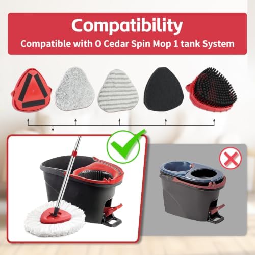 Spin Mop Replacement Head, Base - Image 2