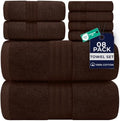 DAN RIVER 8 Piece Luxury Bath Towels by DanRiver