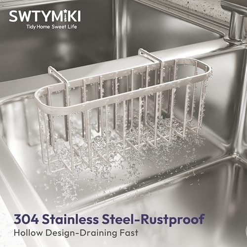 SWTYMIKI Sponge Holder for Kitchen Sink - Image 4