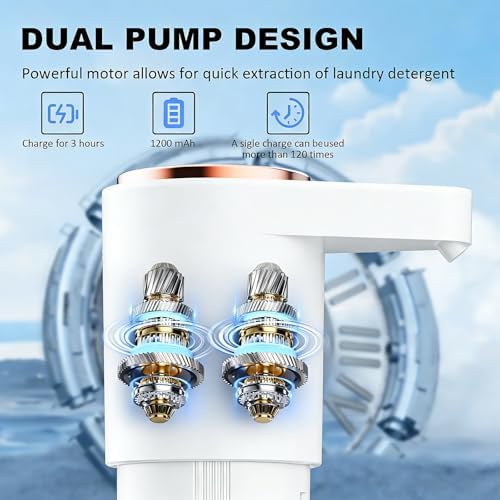 Electric Detergent Dispenser, Automatic Laundry Detergent Dispenser, Wireless - Image 4