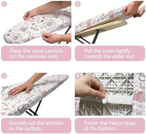 Ironing Board Covers and Pad, 15*54in Standard Size, - Image 5