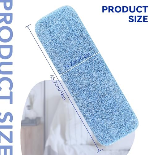 Replacement Microfiber Pad Fit for Rubbermaid Commercial 18 Inch Mop Head - Image 3