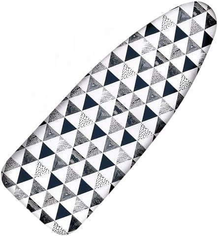 Ironing Board Cover and Pad, 18x49 Extra Wide, Scorch Resistant by Dalykate