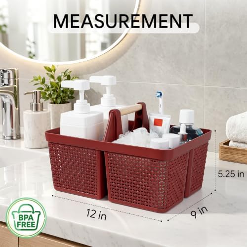 UUJOLY Portable Plastic Shower Caddy Basket - Image 6