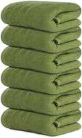 Tens Towels 6 Piece Hand Towels Set 16 x 28 Inches by TensTowels