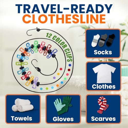 Portable Travel Clothesline - Image 4