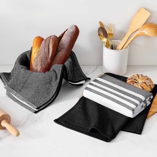 Homaxy Cotton 380 GSM Premium Kitchen Towels, 6 Pack - Image 6
