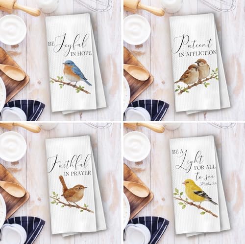 Christian Bird Kitchen Towels Set - Image 2