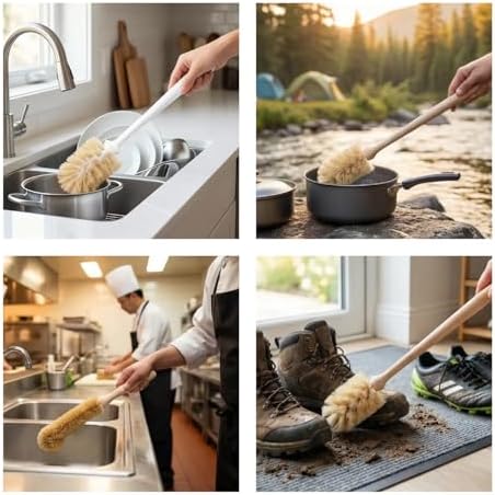 2-Piece Kitchen Brush Set - Image 5