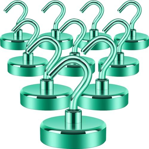 Neosmuk Magnetic Hooks, 85lb Heavy Duty, 10 Pack by Neosmuk