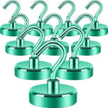Neosmuk Magnetic Hooks, 85lb Heavy Duty, 10 Pack by Neosmuk